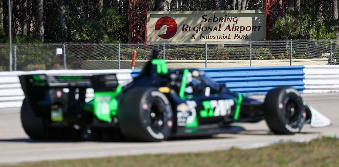 Canapino sigue sorprendiendo a la IndyCar, ¿cómo fue su rendimiento en Sebring?