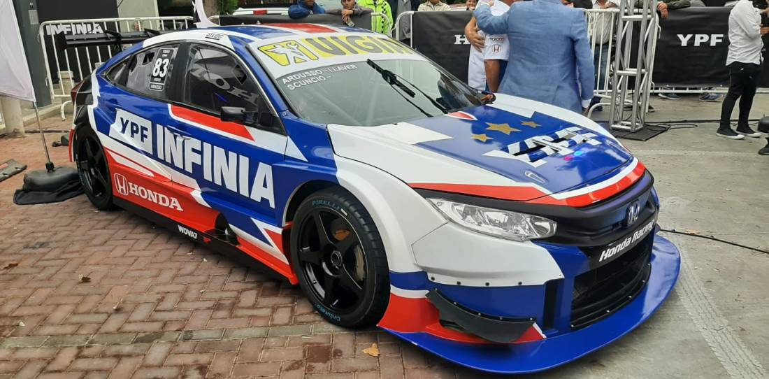 TC2000: se presentó el equipo YPF Honda RV Racing