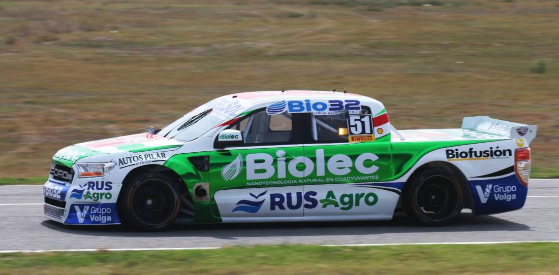 Gianini dominó los entrenamientos de las TC Pick Up en el Mouras
