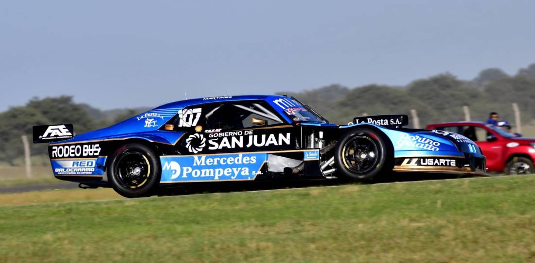 Tobías Martínez gritó victoria en la final del TC Pista en Toay