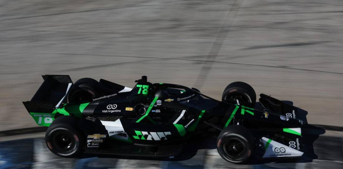 Canapino contó cómo encarará sus próximas carreras en IndyCar