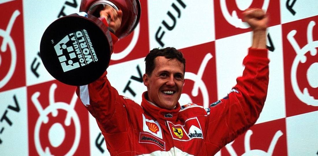 F1: subastan la Ferrari con la que Schumacher fue campeón en la temporada 2000