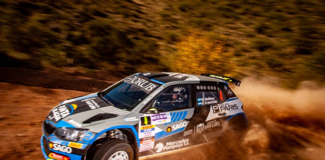 Rally Argentino: Miguel Baldoni lidera en su tierra