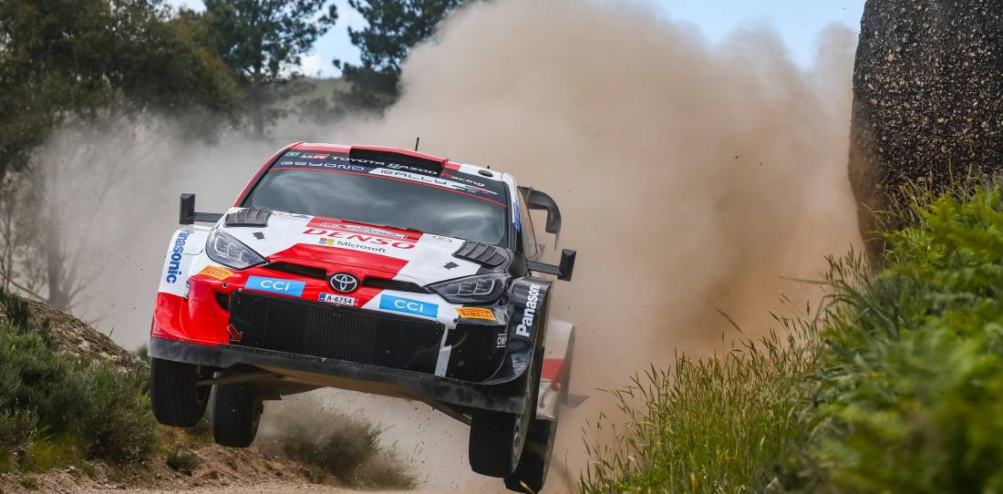 WRC en Portugal: Rovanperä cerró el sábado como líder