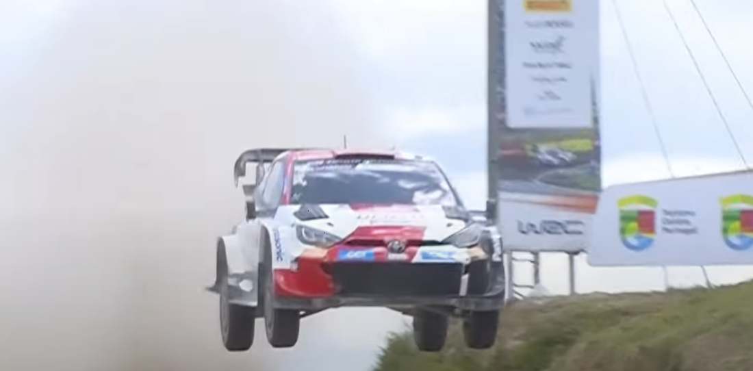 WRC: saltos espectaculares en Fafe; lo mejor del Rally de Portugal
