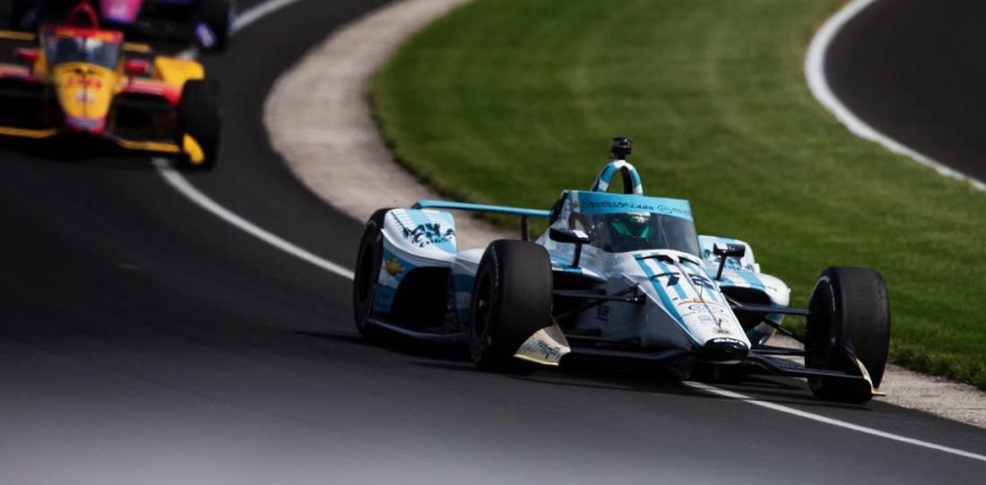 IndyCar: Canapino fue el mejor rookie en la simulación de clasificación