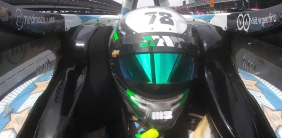Indy500: ¿Cómo está Agustín Canapino para el final de la carrera?