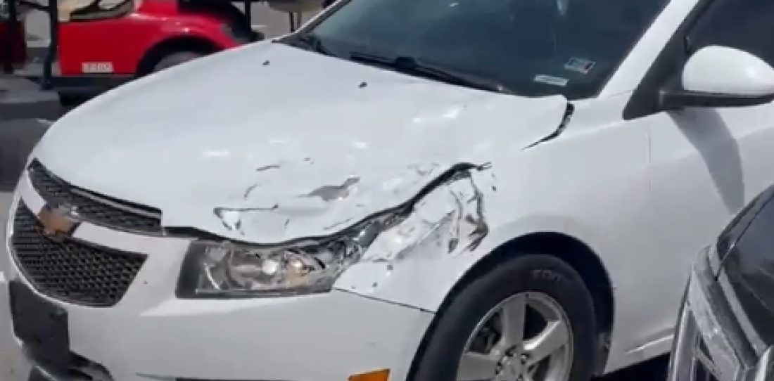 VIDEO: la historia de la dueña del auto golpeado por una rueda durante Indy 500