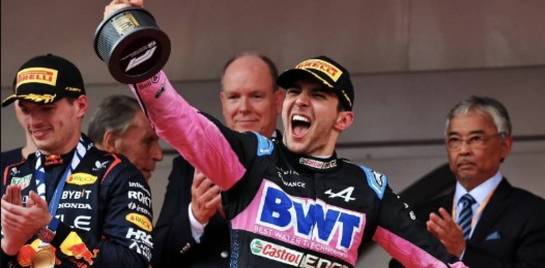 F1: el récord que consiguió Esteban Ocon en Mónaco