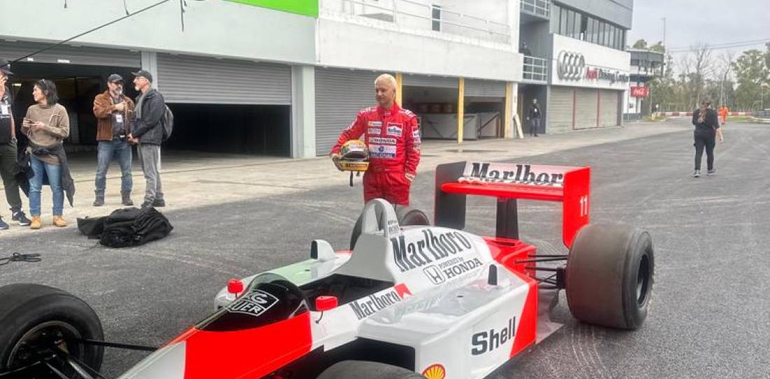 F1: Netflix puso en marcha el rodaje de la serie de Senna en el Autódromo de Buenos Aires