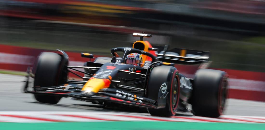 F1: Max Verstappen sigue siendo líder de las prácticas en España