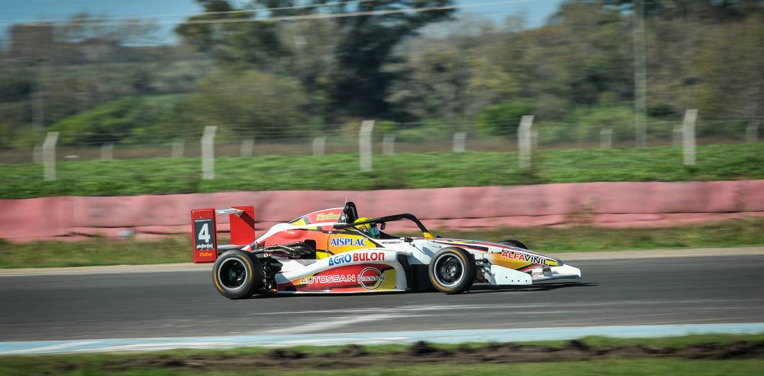 Nicolás Suarez, la principal referencia de la Fórmula Nacional en San Jorge