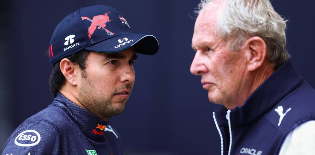F1: Helmut Marko volvió a apuntar contra Checo Pérez