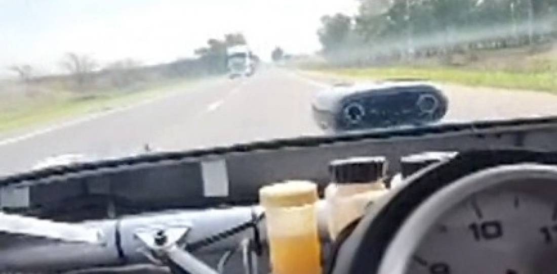 Polémico: Marcos Di Palma salió a probar su TC a la ruta
