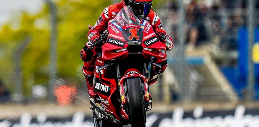 MotoGP: Pecco Bagnaia se quedó con el test 2 en Mugello