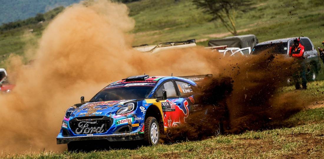 WRC: Ott Tänak arrancó como líder en Kenia