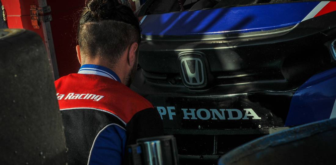 TC2000: el YPF Honda RV Racing probó en Rafaela