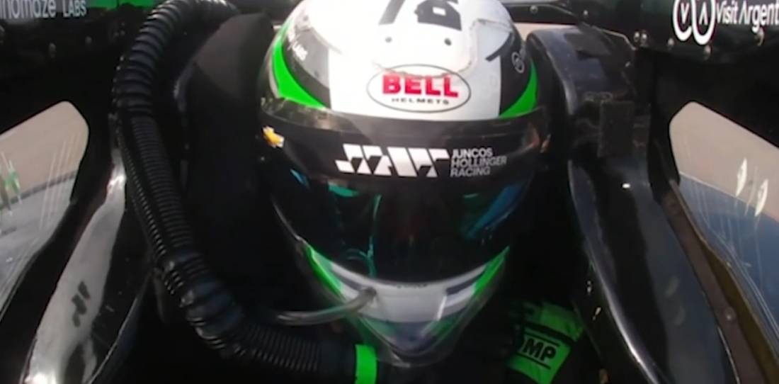 IndyCar: Canapino y un mensaje que hizo alarmar al Juncos Racing