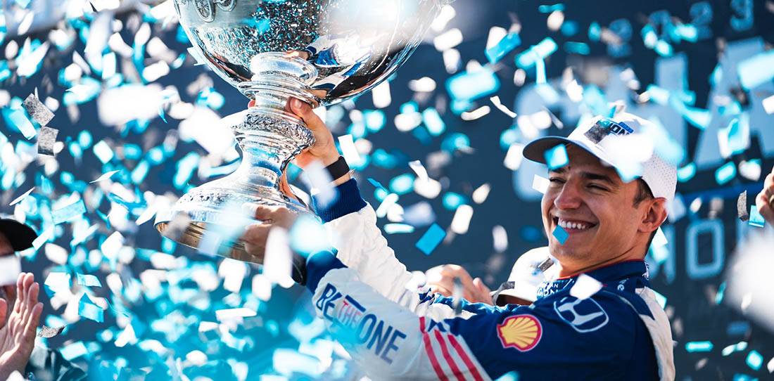 IndyCar: los números y los festejos de Palou bicampeón