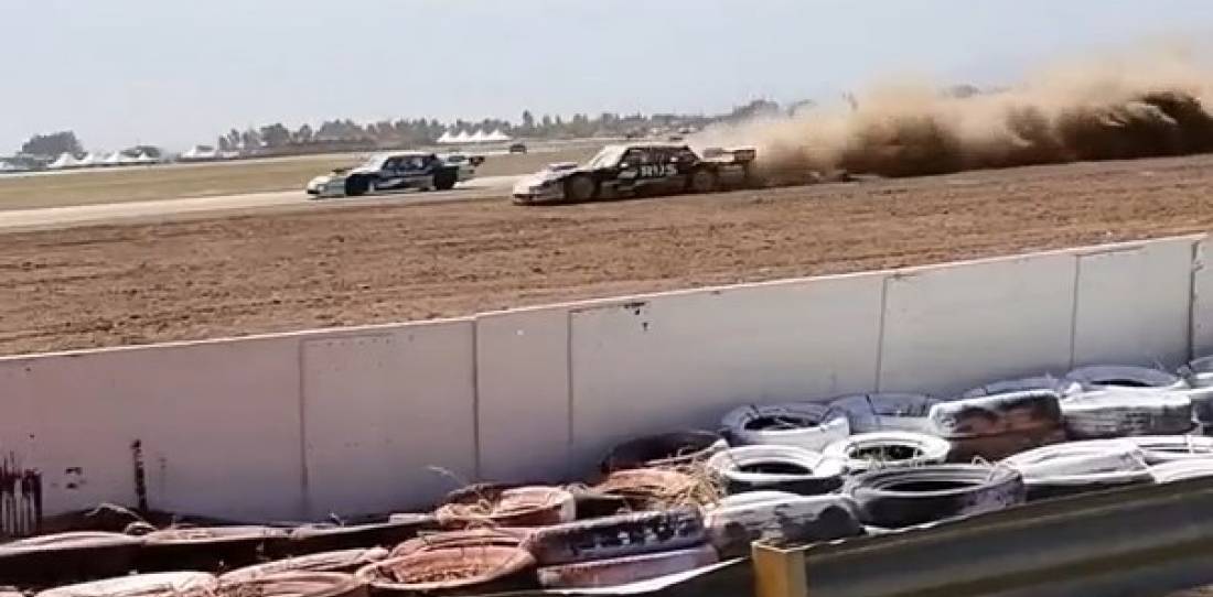 TC: así se vivió desde la tribuna uno de los incidentes de la final en San Luis