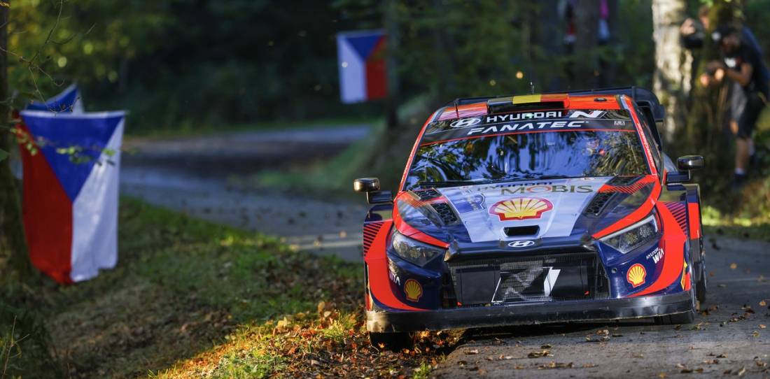 WRC: Neuville se llevó el shakedown del Rally de Europa Central