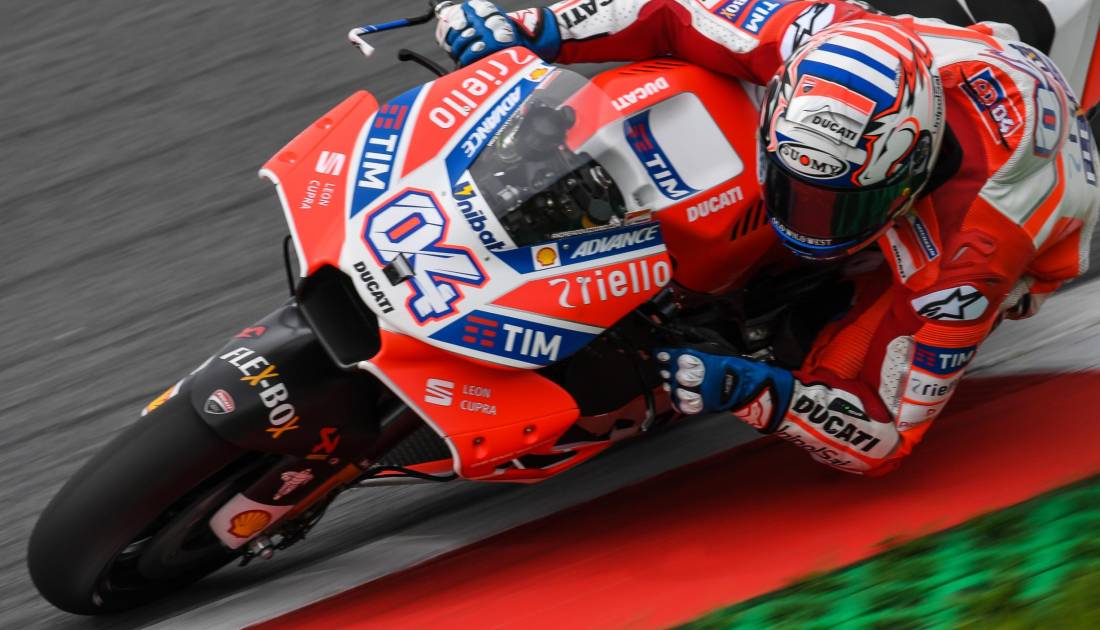 Dovizioso logró su tercera victoria del año en Austria
