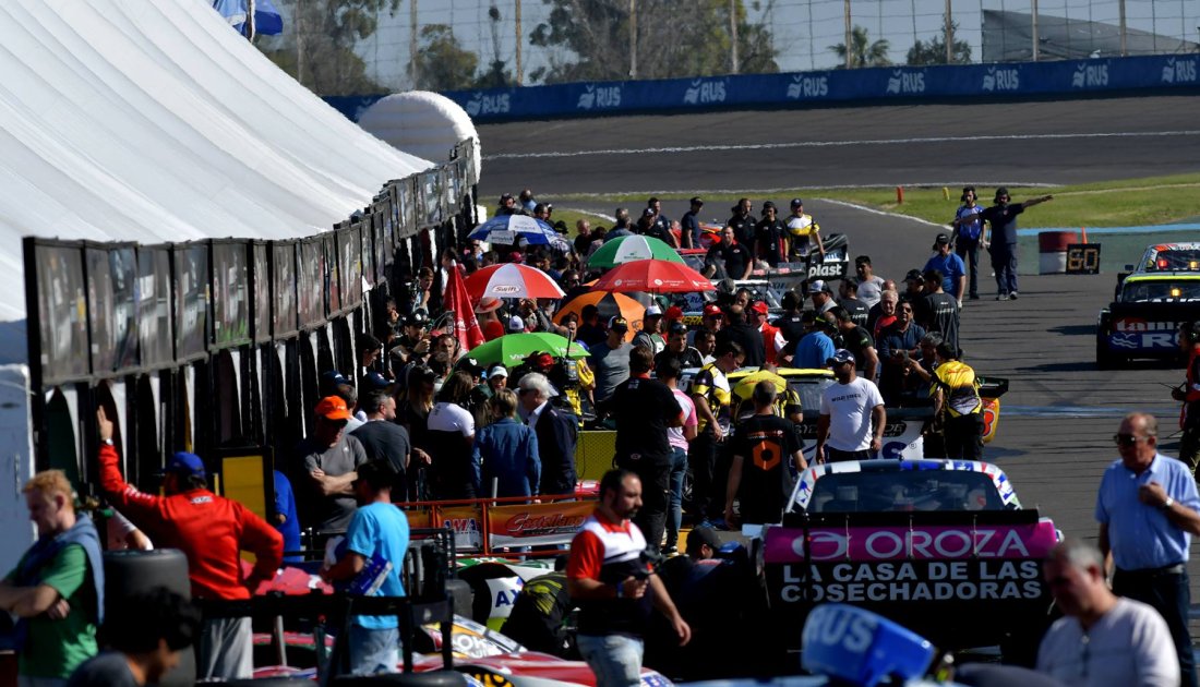 Así quedaron los boxes para la carrera especial