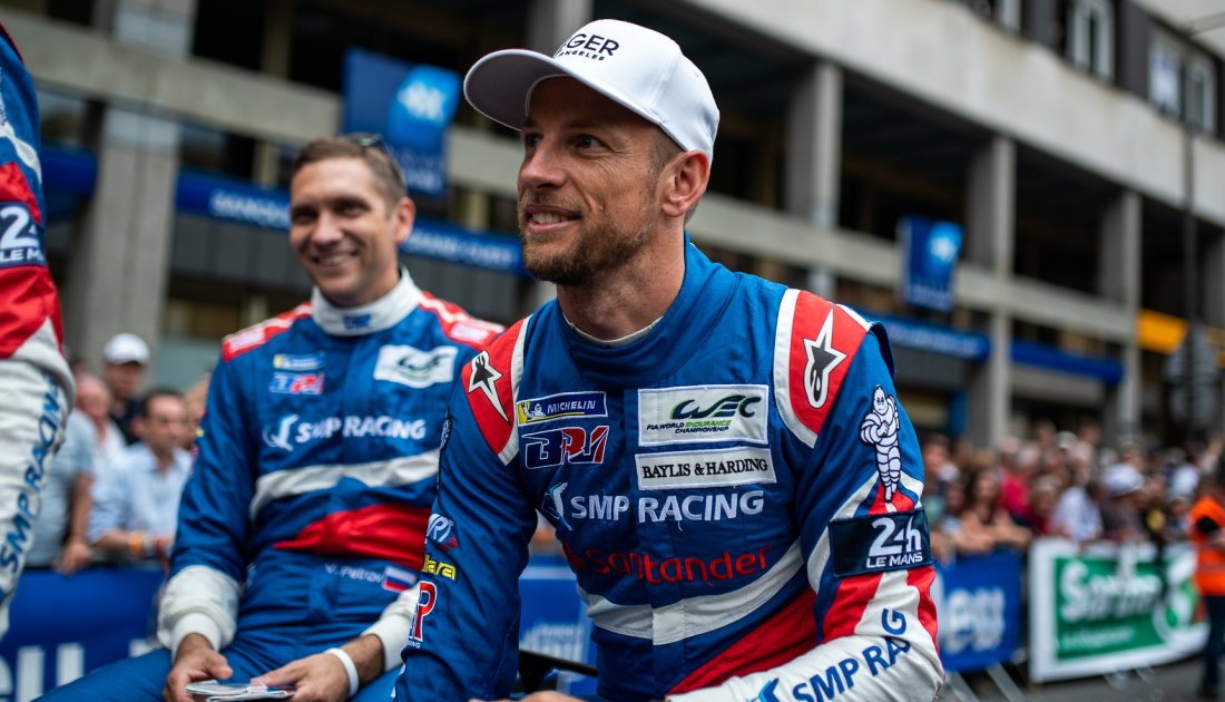 Button entre IMSA y Le Mans