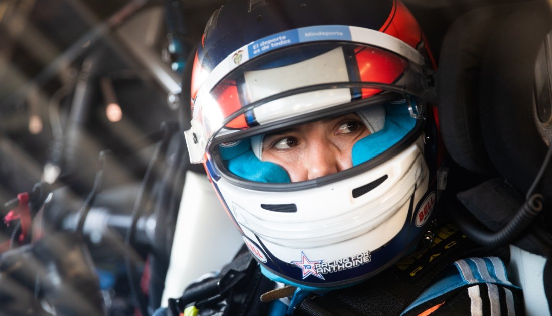 Tatiana Calderón dio sus primeros pasos en Daytona