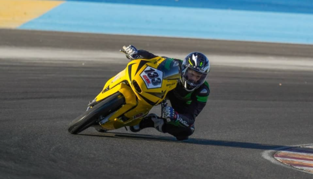 Agustín Zalazar por primera vez en el Superbike Argentino