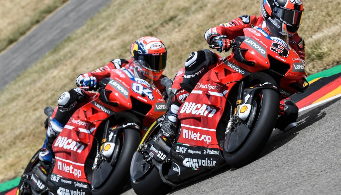 Dovizioso, el dueño del viernes en Gran Bretaña