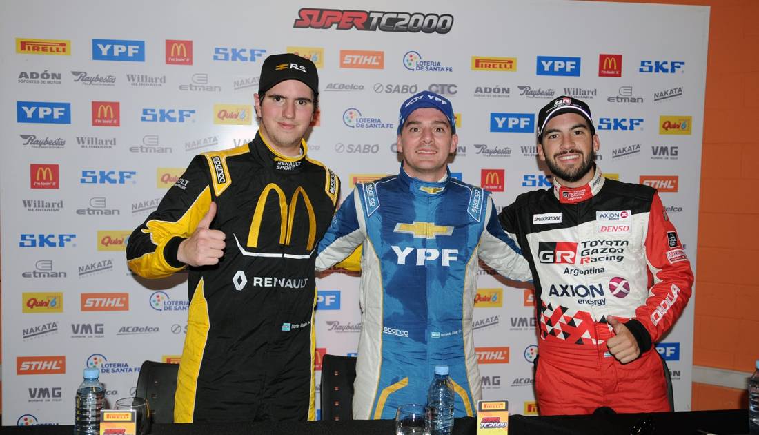 Lo que dijeron los pilotos del podio en Potrero