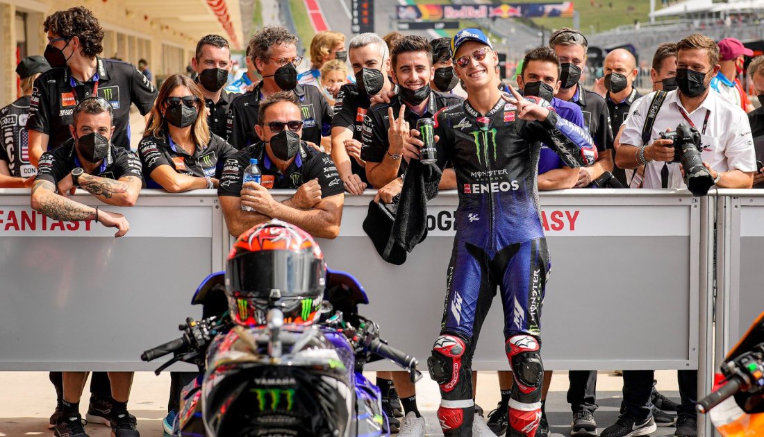 Quartararo a un paso del título de MotoGP