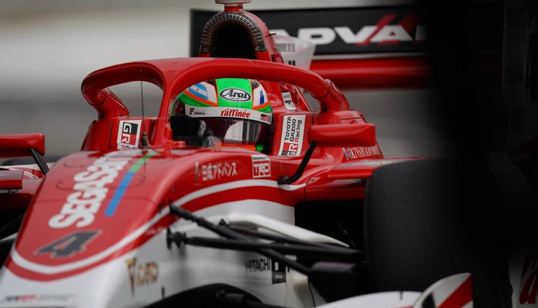 Fenestraz arrancó su fin de semana con la Súper Fórmula japonesa