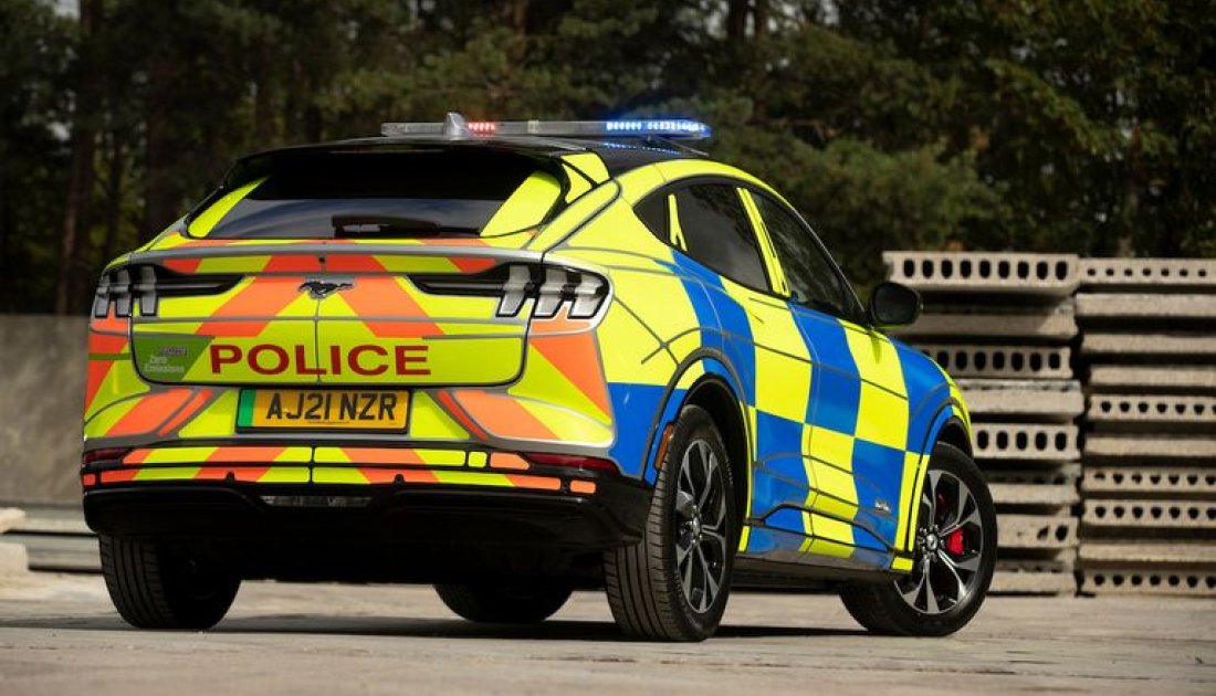 La Policía británica tendrá como patrullero un Mustang