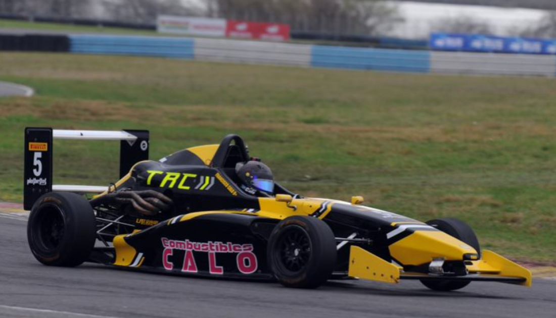 Francisco Calo logró su primera victoria Carburando