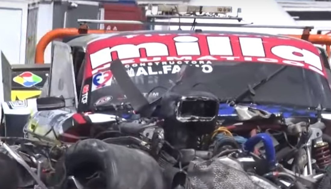 Fuerte golpe de Todino en la final del TC Pista