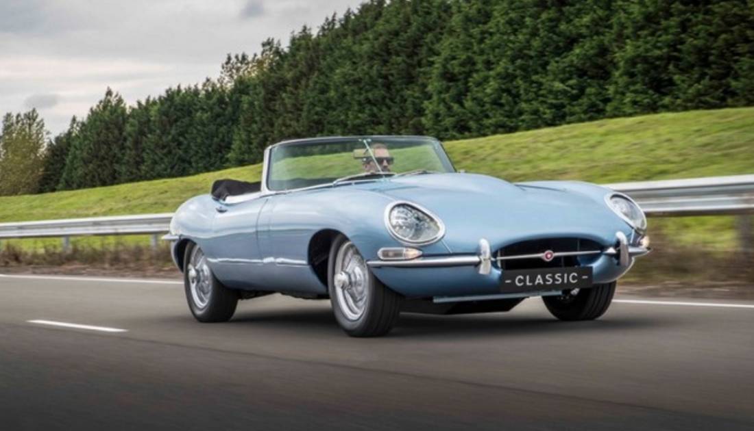 Jaguar enchufa un clásico y se electrifica por completo