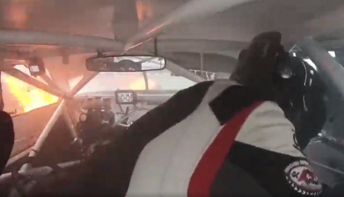 Desde adentro: Fuego y tensión en el autódromo de La Plata