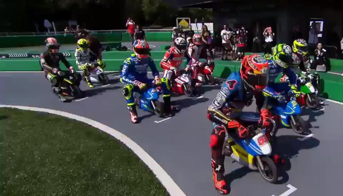 Se largó el mini Moto GP Carburando
