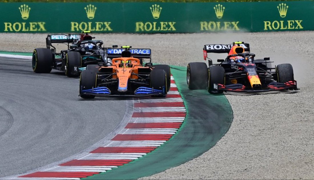 El polémico incidente que generó la sanción de Norris en Austria