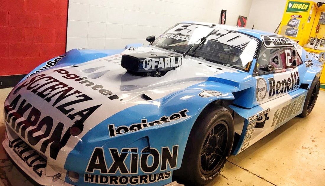 Ortelli con los colores de Argentina en el mes del mundial