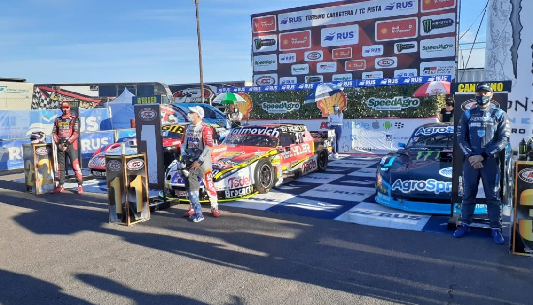 Así se largarán las series de TC en Paraná