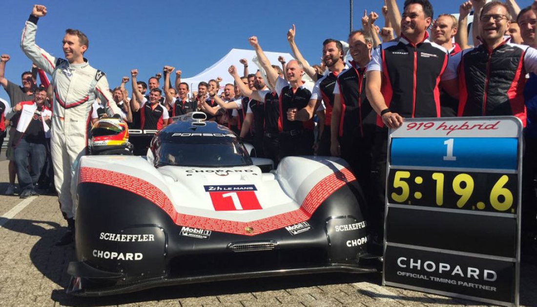 Porsche pulverizó el récord de Nürburgring