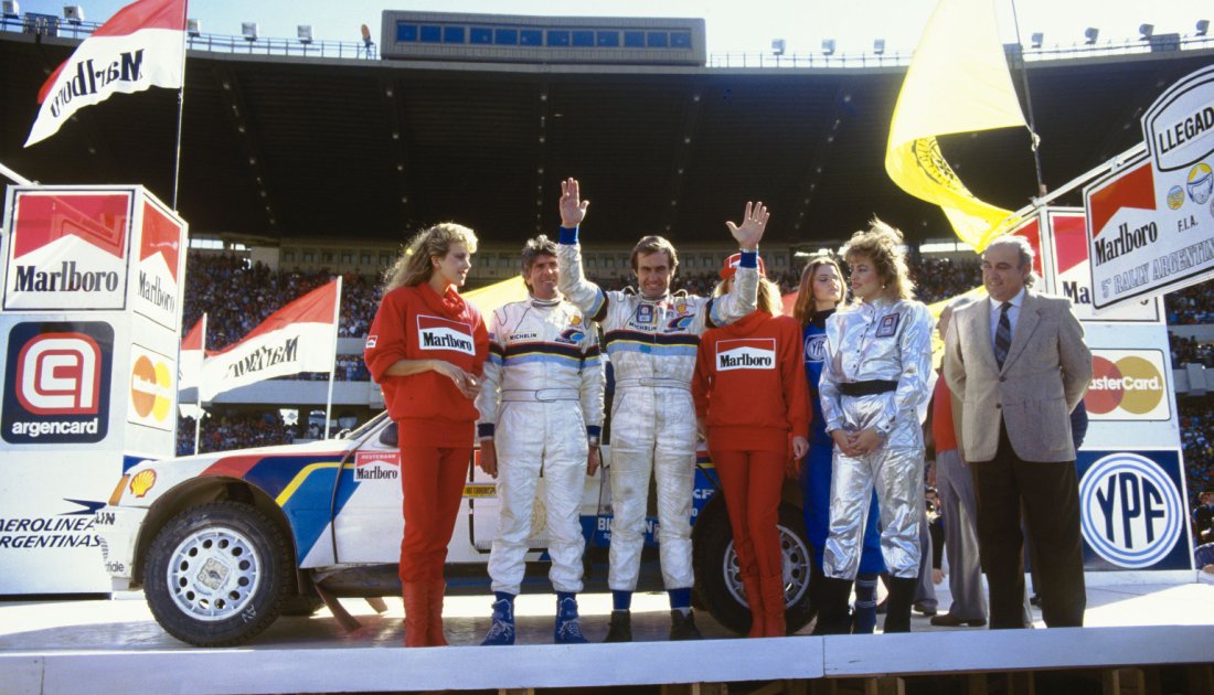 Reutemann, el único piloto de F1 en subir al podio en el Rally Mundial