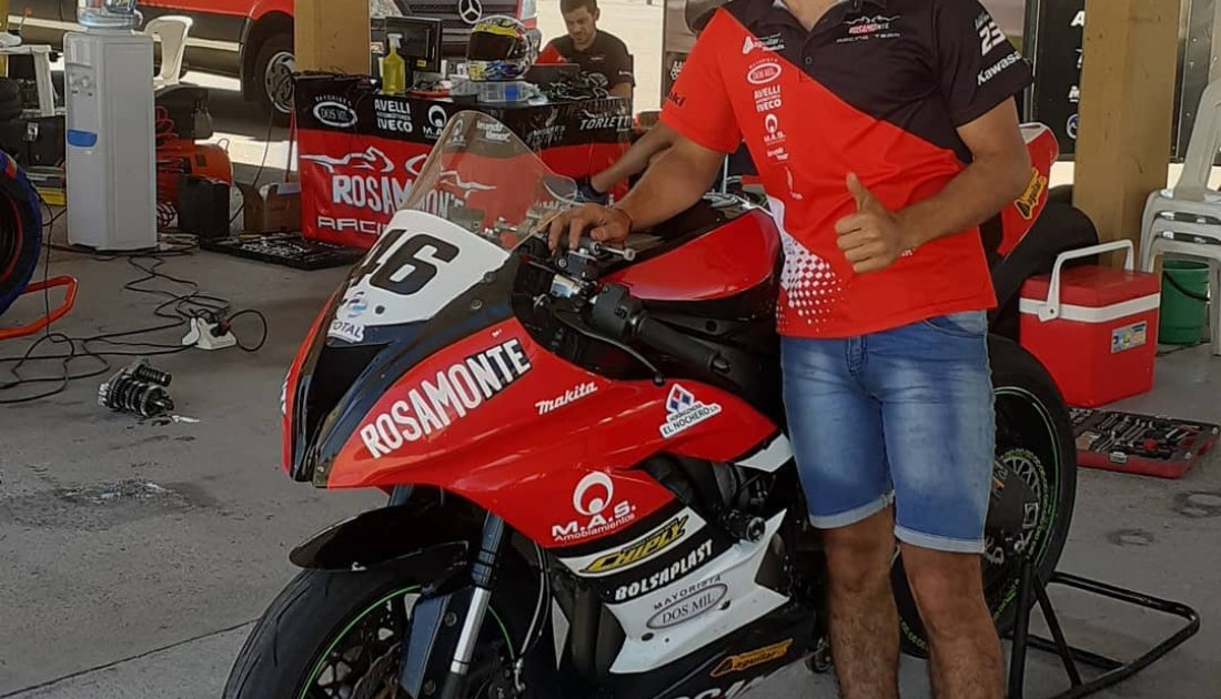 Nahuel Santamaria sube a 600 SS: “Hace varios años que vengo buscando este salto”