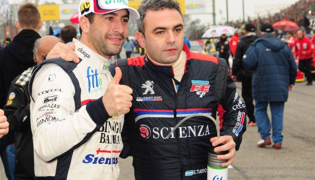 Esteban Tuero ya se encuentra en su casa Carburando