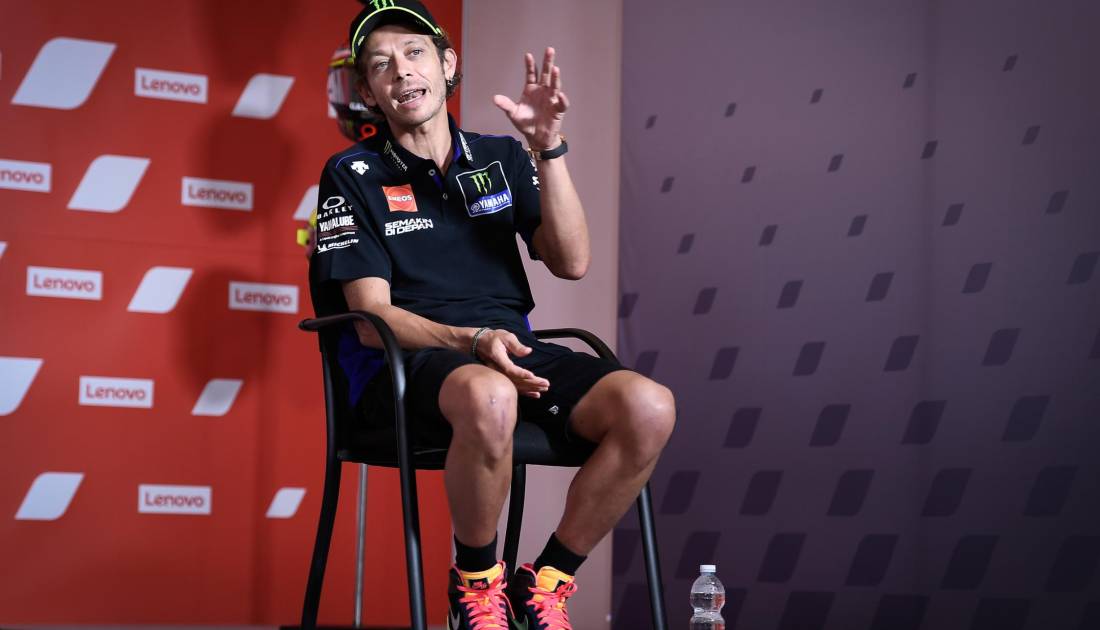 Valentino Rossi dejó claro que seguirá en el Moto GP en 2021