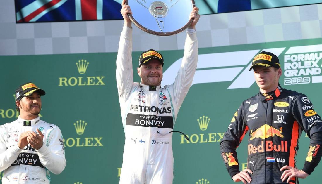 La primera de Fórmula 1 fue para Bottas