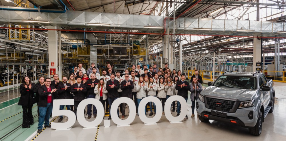 Nissan celebra las 50.000 unidades de la Pick Up Frontier